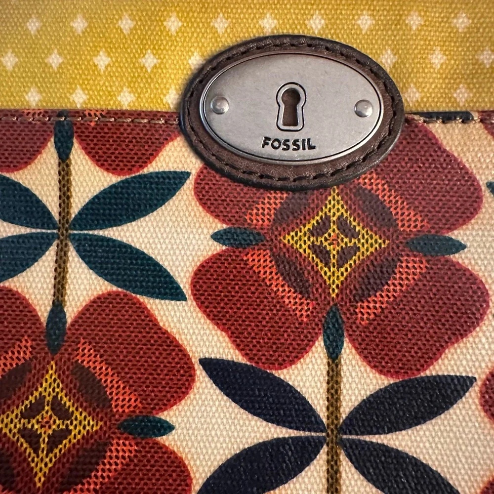NWOT Fossil Tablet/IPad Zipped Case